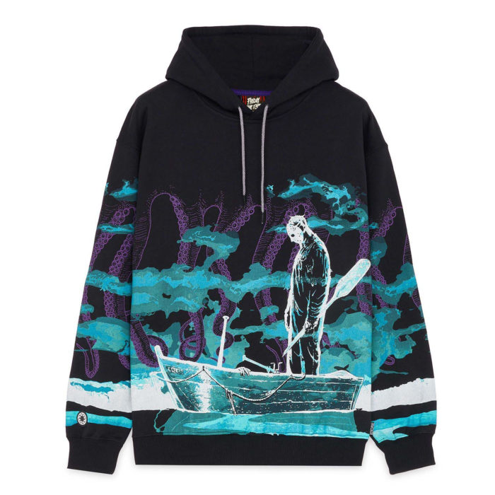 Octopus Jason River Hoodie Black - immagine 2