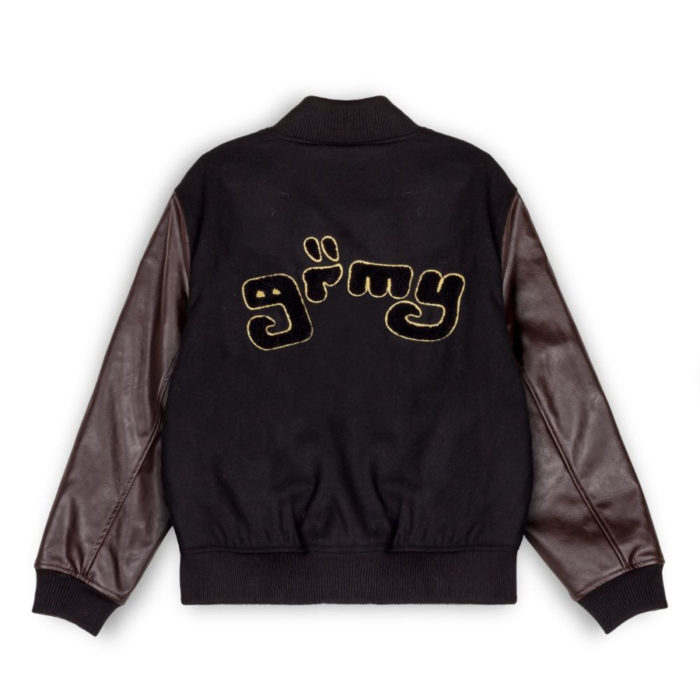 Grimey "LUST MANTRA" Baseball Jacket - Black - immagine 3