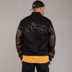 Grimey "LUST MANTRA" Baseball Jacket - Black - immagine 5