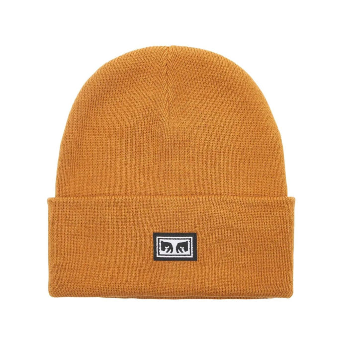 Obey Icon Eyes Beanie Brown Sugar - immagine 2