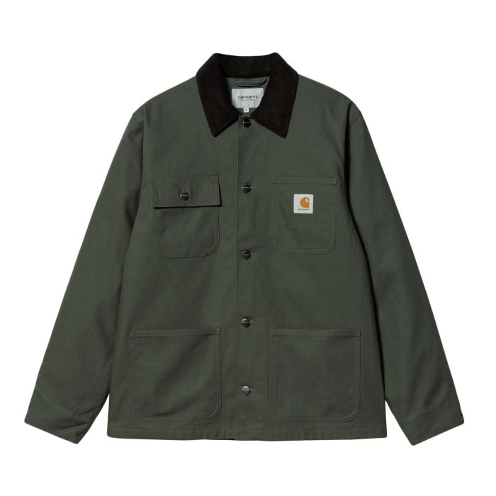 Carhartt Wip Michigan Coat (Winter) Boxwood Black Rigid - immagine 2