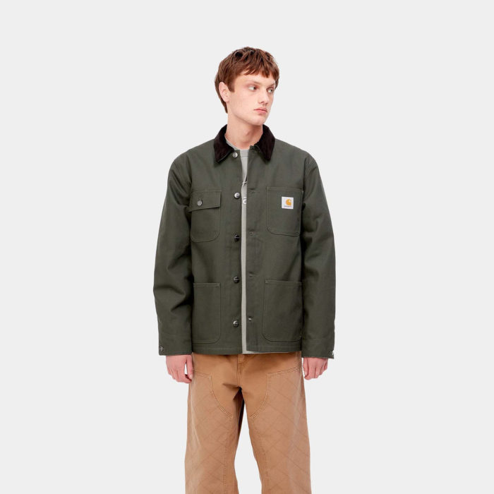 Carhartt Wip Michigan Coat (Winter) Boxwood Black Rigid - immagine 4