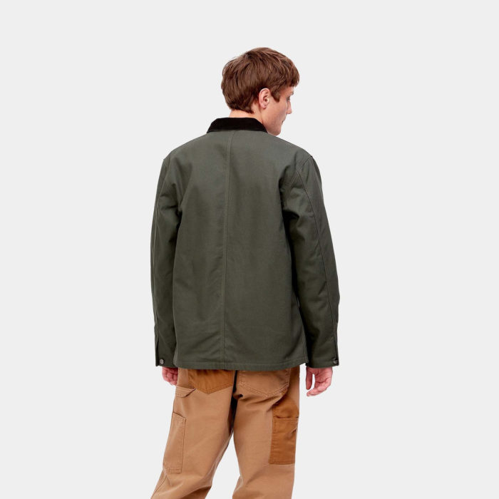 Carhartt Wip Michigan Coat (Winter) Boxwood Black Rigid - immagine 5