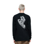 Santa Cruz Alive Hand L/S T-Shirt Black