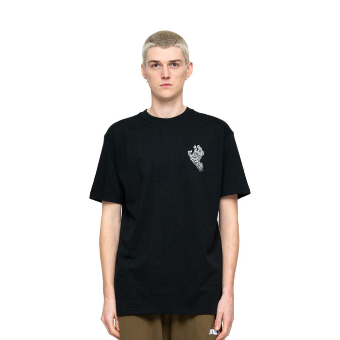 Santa Cruz Alive Hand T-Shirt Black - immagine 3