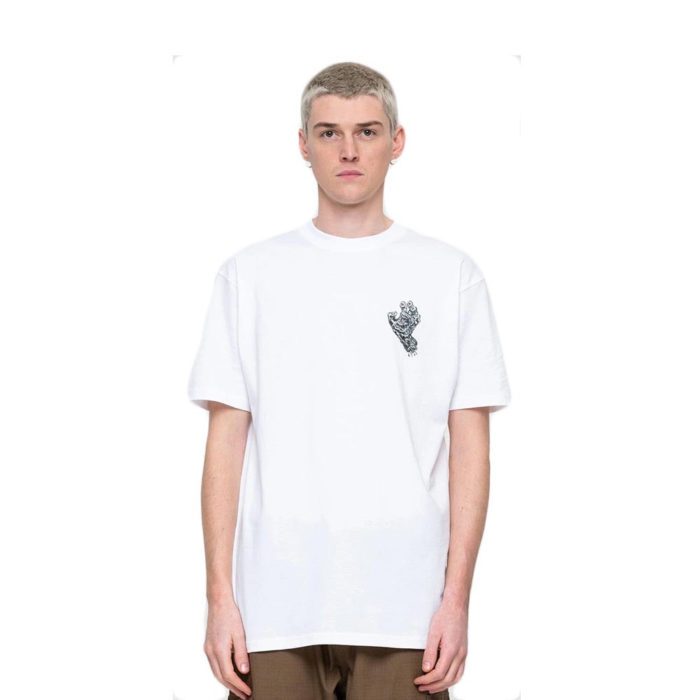 Santa Cruz Alive Hand T-Shirt White - immagine 3