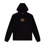 Dolly Noire Letter Block Hoodie Black