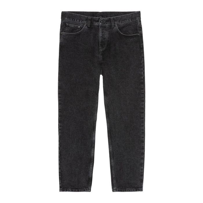 Carhartt Wip Newel Pant Black (Stone Washed) - immagine 3