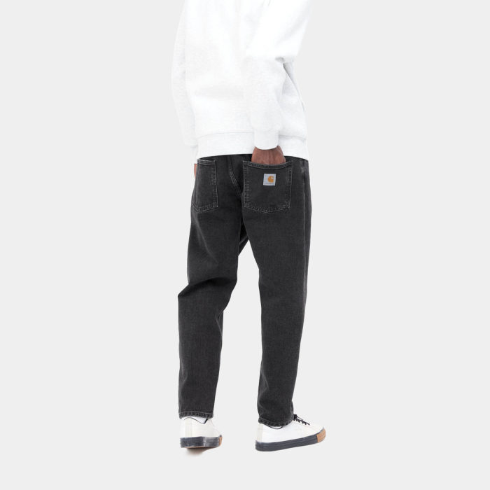 Carhartt Wip Newel Pant Black (Stone Washed) - immagine 5