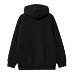 Carhartt Wip Hooded Duck Pond Sweat Black - immagine 3