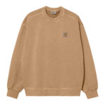 Carhartt Wip Nelson Sweat H Brown (Garment Dyed)