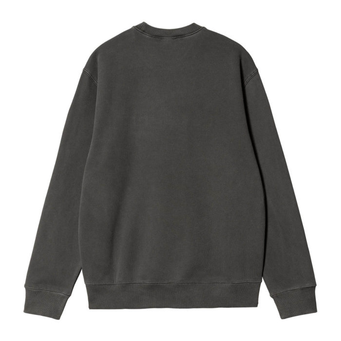 Carhartt Wip Duster Sweat Black (Garment Dyed) - immagine 3