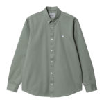Carhartt Wip L/S Madison Shirt Yucca/White