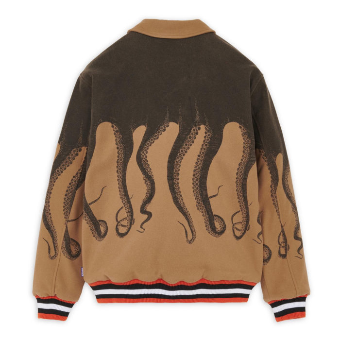 Octopus Original Varsity Jacket Brown - immagine 3