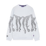 Octopus Chain Crewneck White
