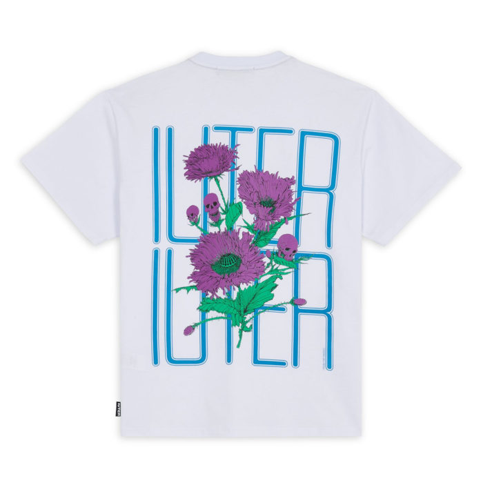 Iuter Spine Skulls Tee White - immagine 2