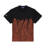 Octopus Univerity Tee Orange/Black