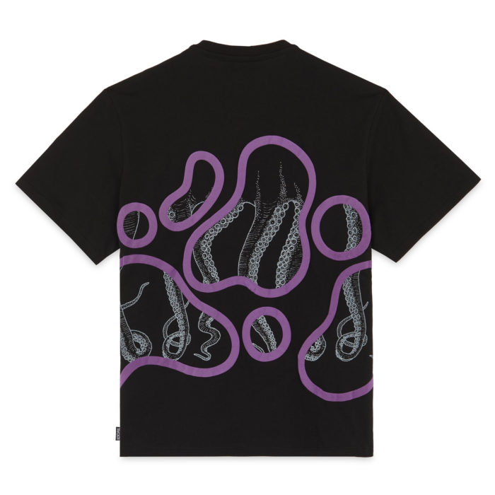 Octopus Stained Tee Black - immagine 3