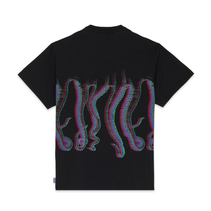 Octopus Fuzzy Tee Black - immagine 3
