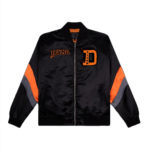 Dolly Noire Billy GOAT Satin Jacket Black/Orange