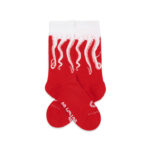 Octopus Original Socks White Red - immagine 3