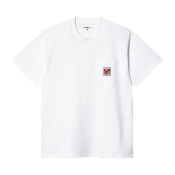 Carhartt Wip Stretch Pocket T-Shirt White - immagine 2