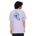 Santa Cruz Screaming Hand Chest T-Shirt Digital Lavander - immagine 3