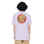 Santa Cruz Classic Dot Chest T-Shirt Digital Lavander - immagine 3