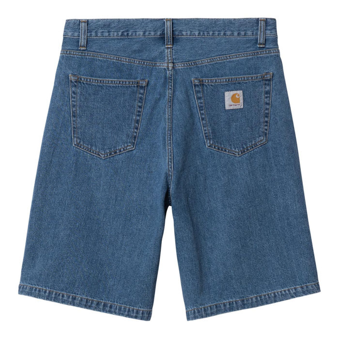 Carhartt Wip Landon Short Blue (Heavy Stone Wash) - immagine 2