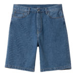 Carhartt Wip Landon Short Blue (Heavy Stone Wash) - immagine 3