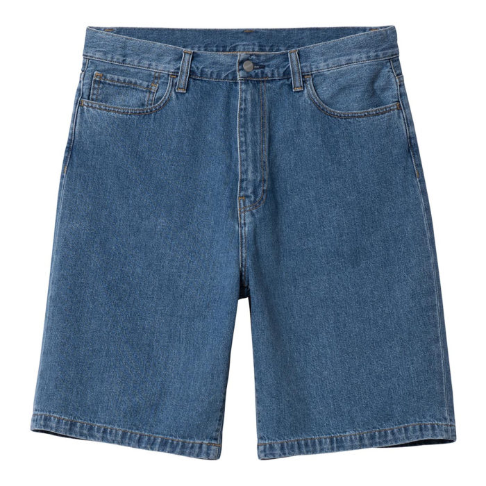 Carhartt Wip Landon Short Blue (Heavy Stone Wash) - immagine 3