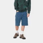 Carhartt Wip Landon Short Blue (Heavy Stone Wash) - immagine 4