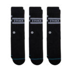 Stance Basic Crew Socks 3 Pack Black