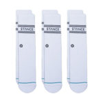 Stance Basic Crew Socks 3 Pack White