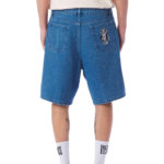 Obey Bigwig Baggy Denim Short Light Indigo