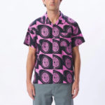 Obey Lankershim Woven Wild Rose Multi - immagine 4