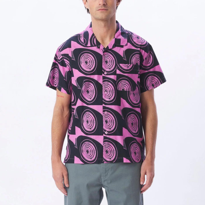 Obey Lankershim Woven Wild Rose Multi - immagine 4