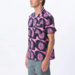 Obey Lankershim Woven Wild Rose Multi - immagine 5