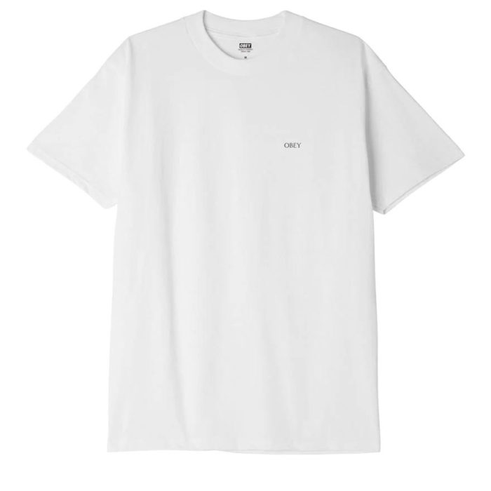 Obey Peace Dove Blue T-Shirt White - immagine 3