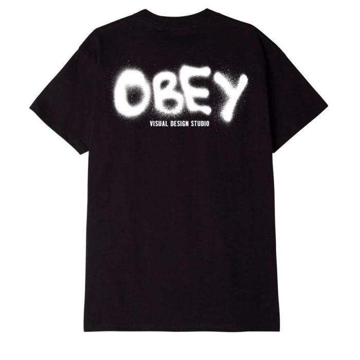 Obey Visual Design Studio T-Shirt Black - immagine 2