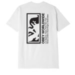 Obey Half Face Icon T-Shirt White