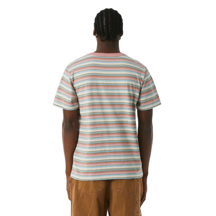 HUF Pot Head Striped Knit Top T-Shirt Cream - immagine 3