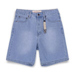 Grimey The Toughest Shorts - Washed Light Blue - immagine 3