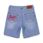 Grimey The Toughest Shorts - Washed Light Blue