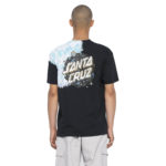 Santa Cruz Wooten Ominous Dot T-Shirt Black/Blue Burst