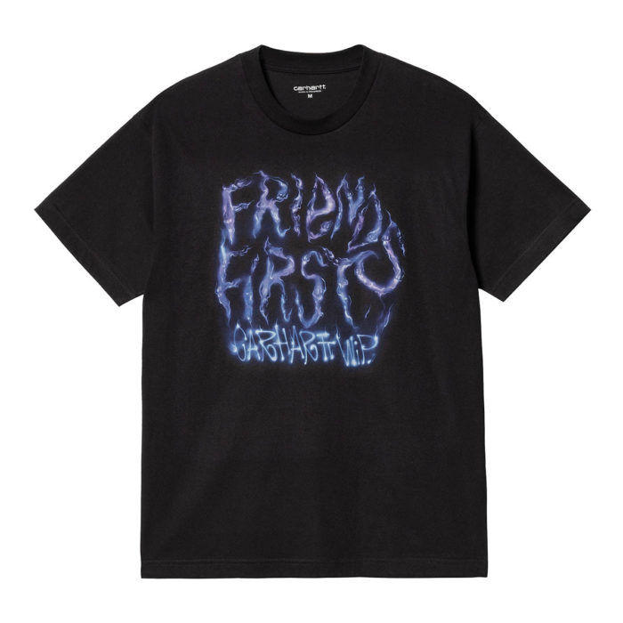 Carhartt Wip Babybrush FF T-S Black - immagine 2