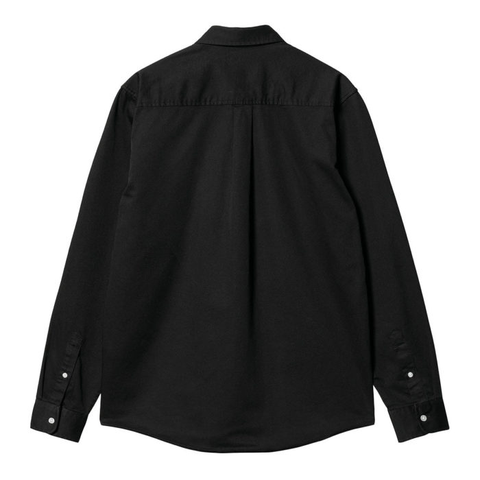 Carhartt Wip L/S Madison Shirt Black/Wax - immagine 3