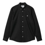 Carhartt Wip L/S Madison Shirt Black/Wax