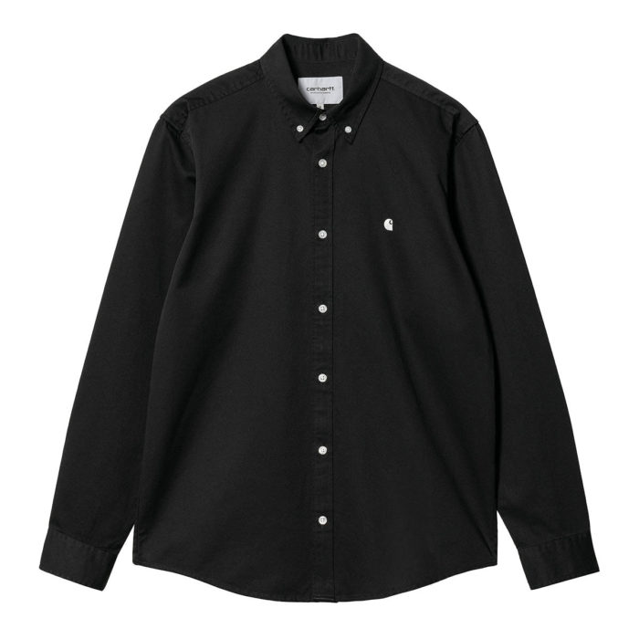 Carhartt Wip L/S Madison Shirt Black/Wax - immagine 2