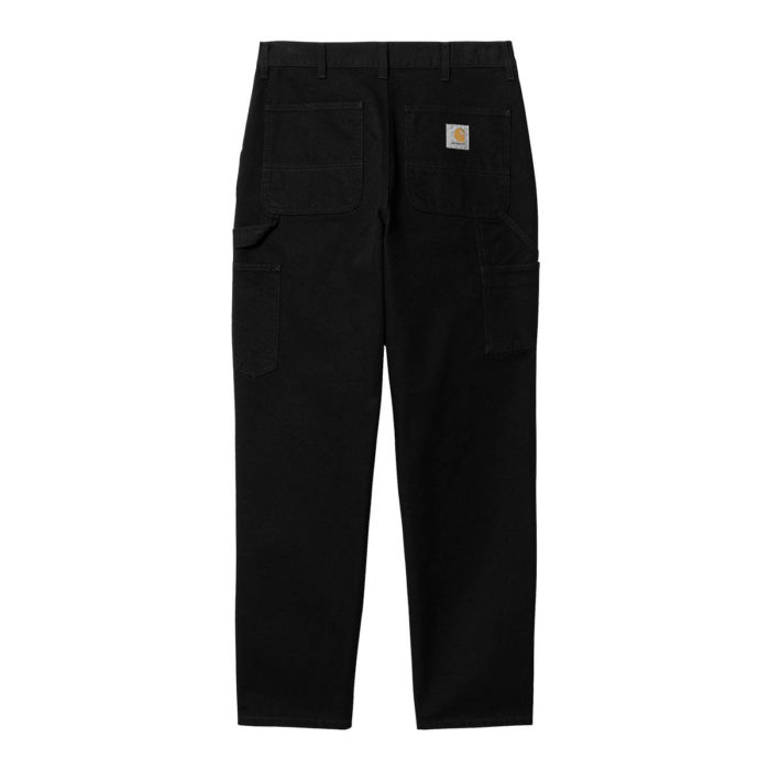 Carhartt Wip Single Knee Pant Black (Rinsed) - immagine 2